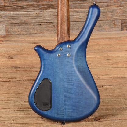 Warwick Fortress One Tranparent Blue Satin 2000 Drums and Percussion / Acoustic Drums / Full Acoustic Kits