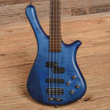 Warwick Fortress One Tranparent Blue Satin 2000 Drums and Percussion / Acoustic Drums / Full Acoustic Kits