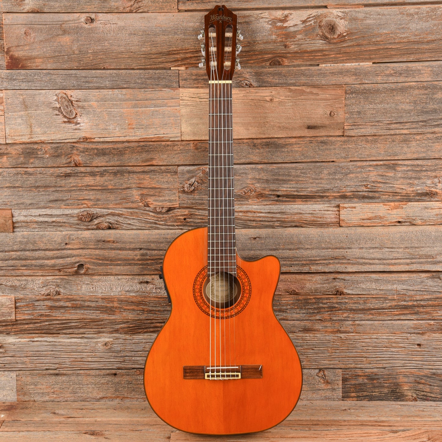 Washburn C64CE Natural Acoustic Guitars / Classical