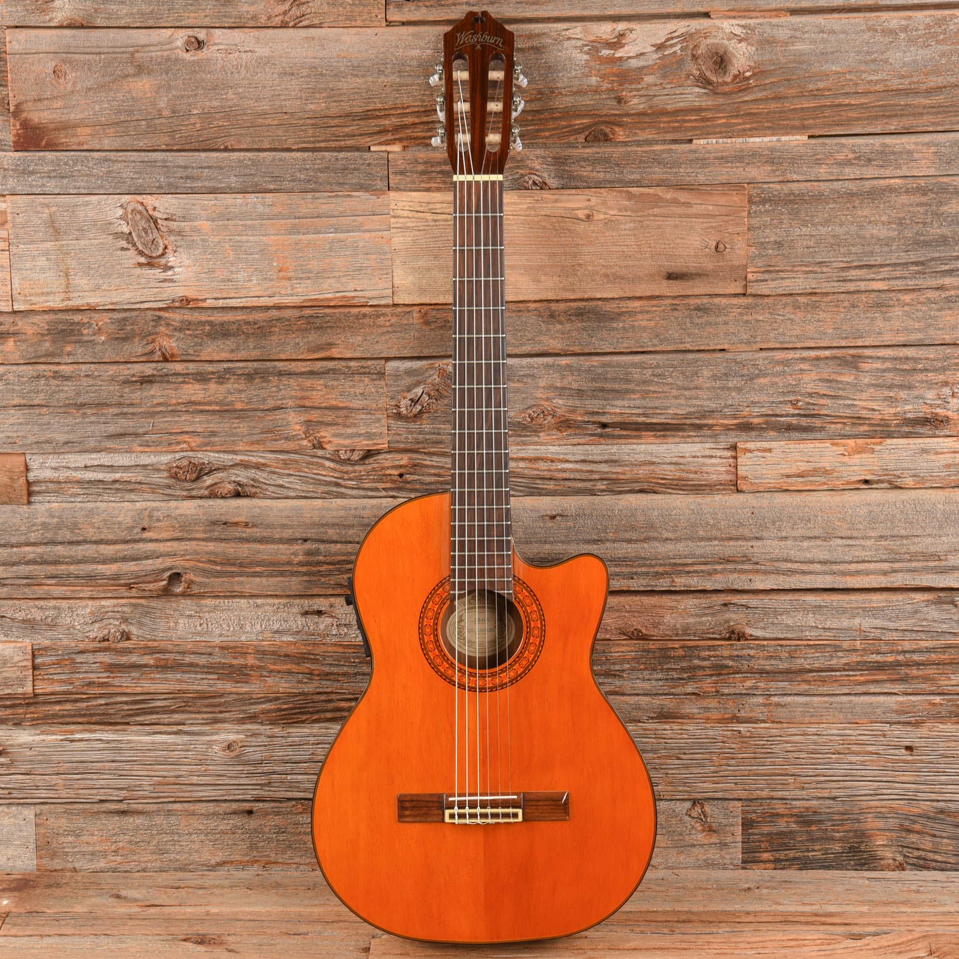 Washburn C64CE Natural Acoustic Guitars / Classical