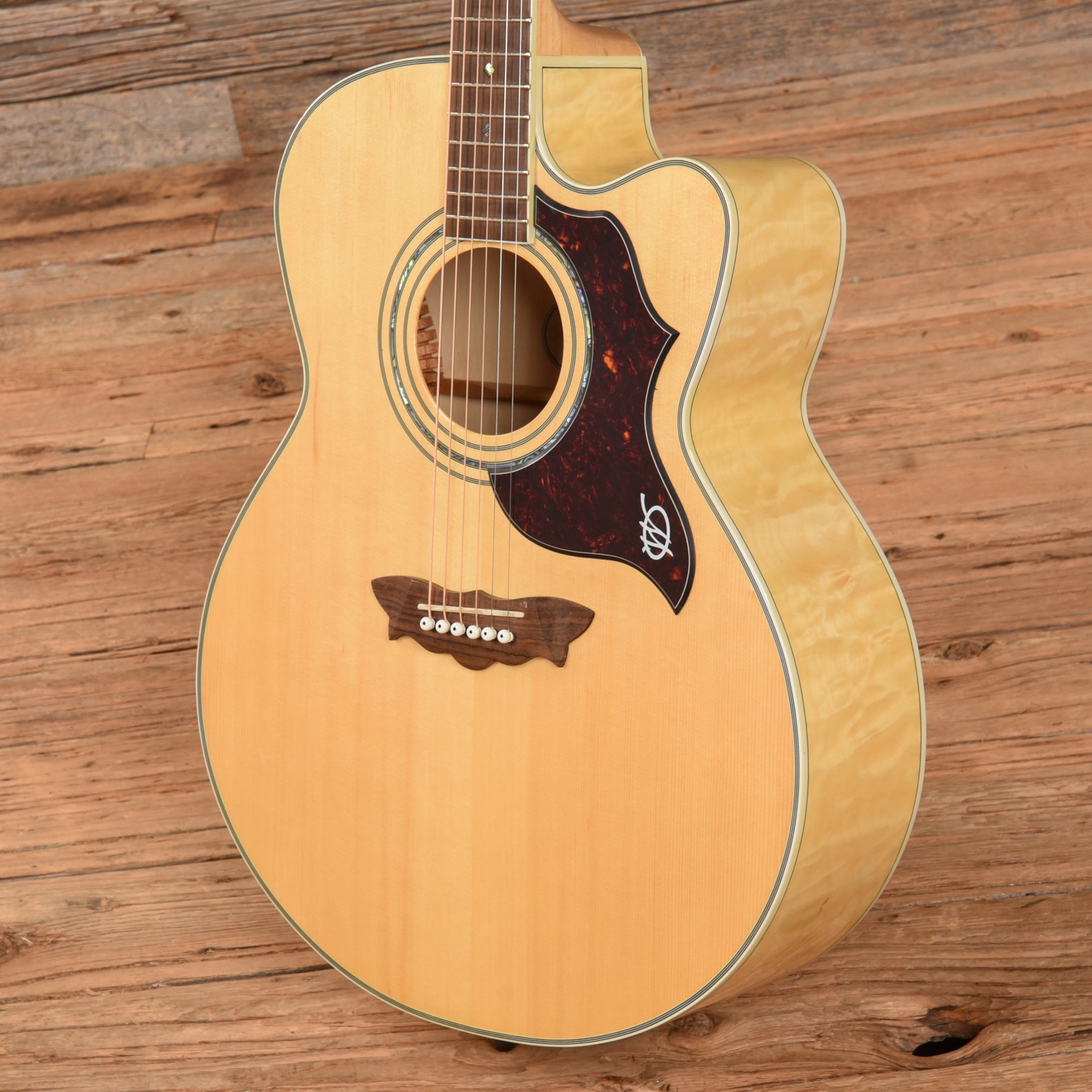 Washburn J28SCE DL Natural 2004 Acoustic Guitars / Jumbo