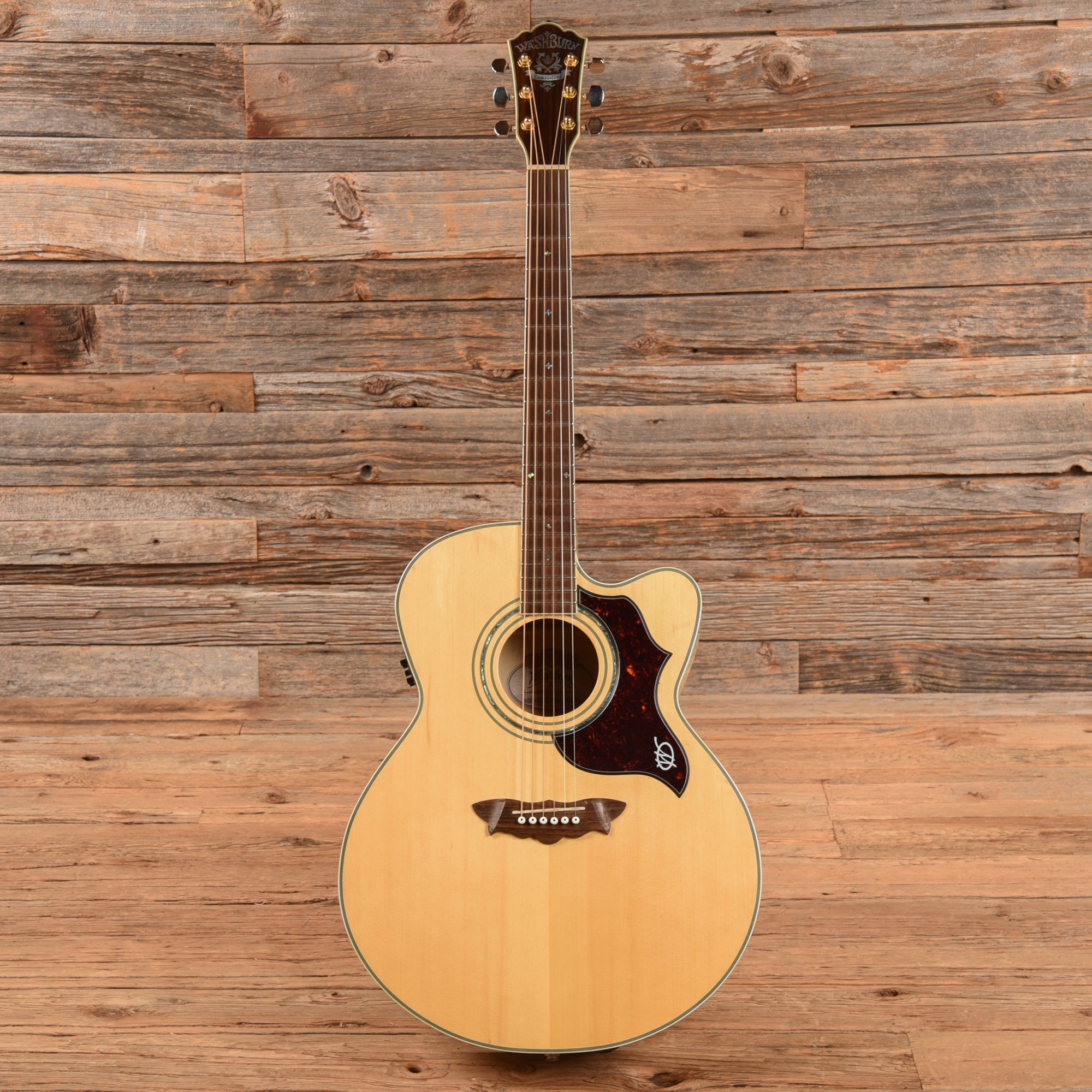 Washburn J28SCE DL Natural 2004 Acoustic Guitars / Jumbo