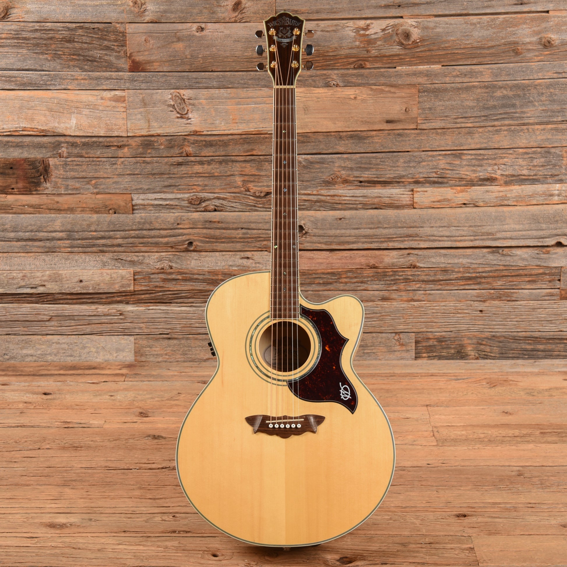Washburn J28SCE DL Natural 2004 Acoustic Guitars / Jumbo