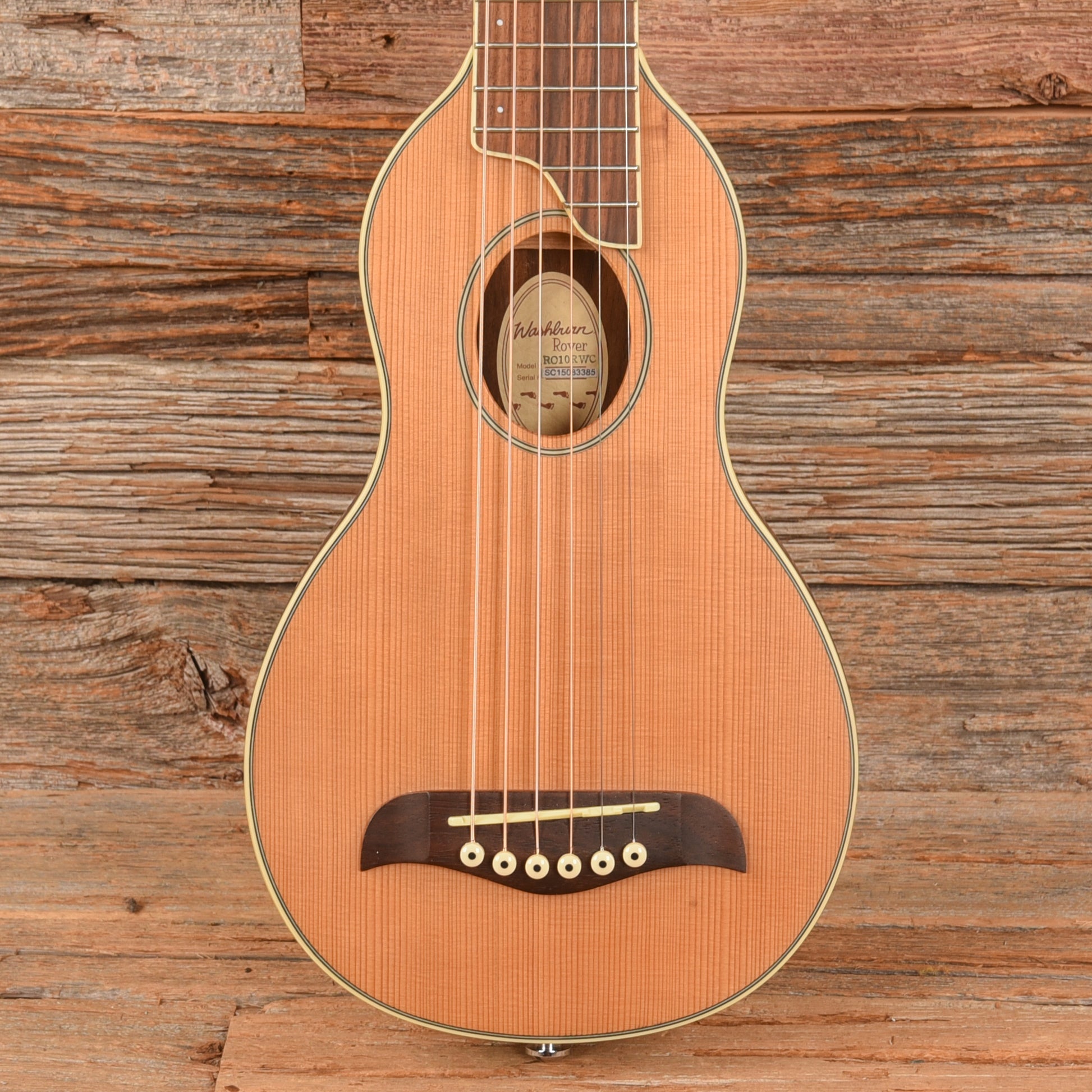 Washburn Rover Travel Acoustic Natural Acoustic Guitars / Mini/Travel