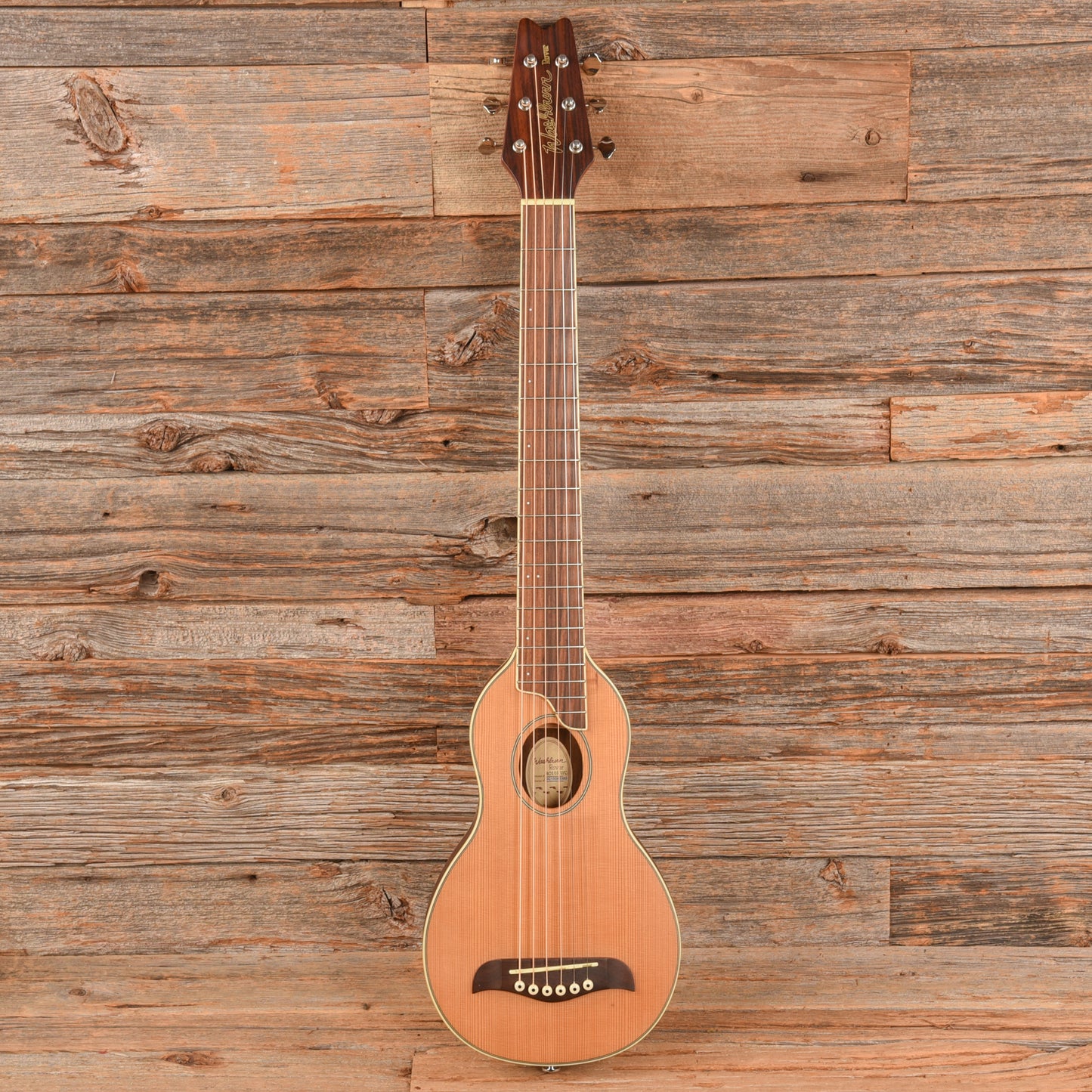 Washburn Rover Travel Acoustic Natural Acoustic Guitars / Mini/Travel