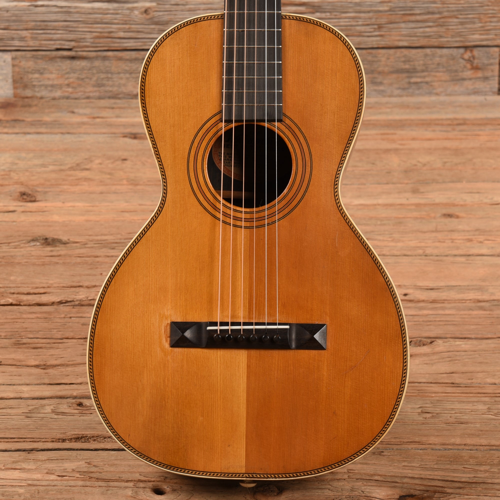 Washburn 115 Parlor Natural 1910 Acoustic Guitars / Parlor