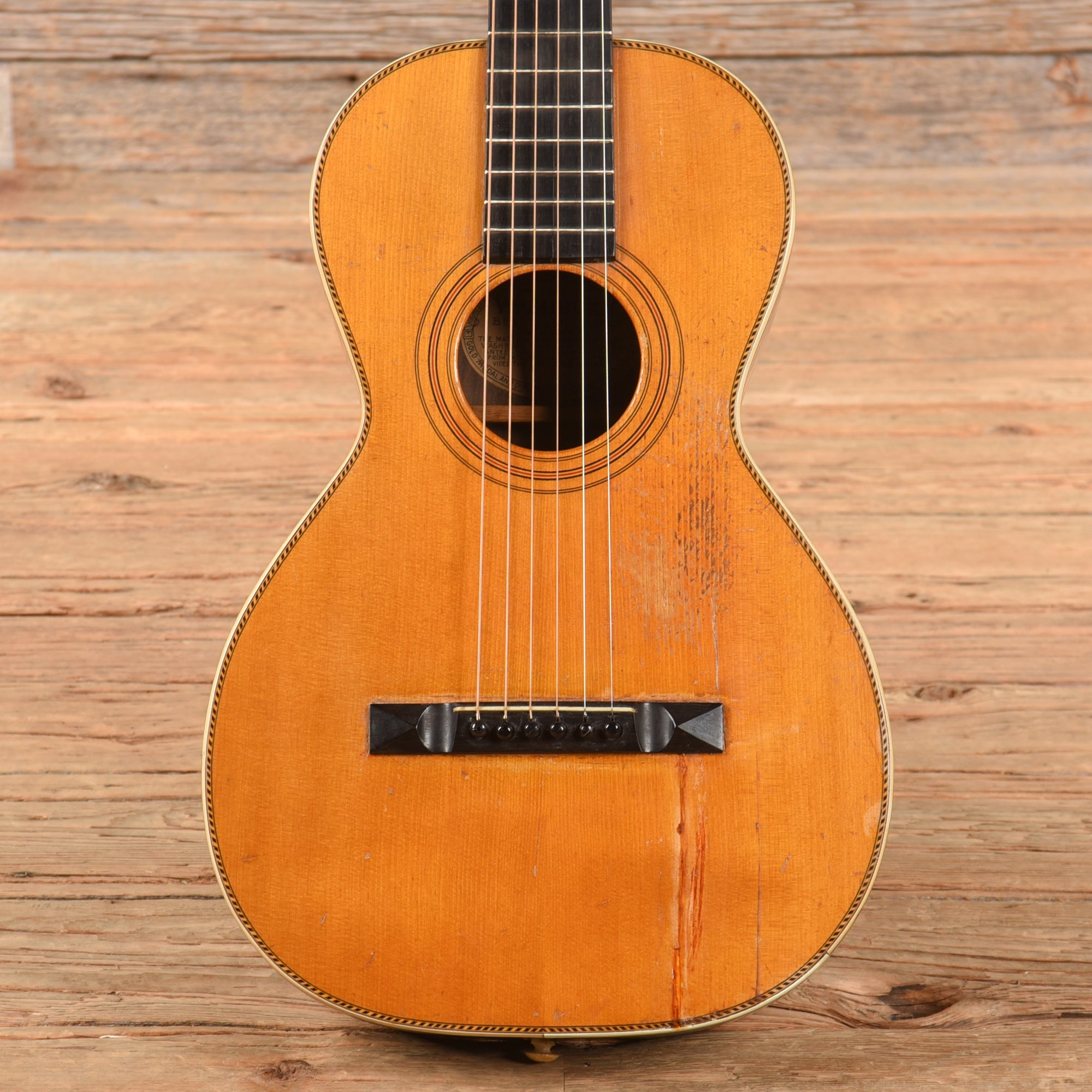Washburn Model 115 Parlor Natural 1900s Acoustic Guitars / Parlor