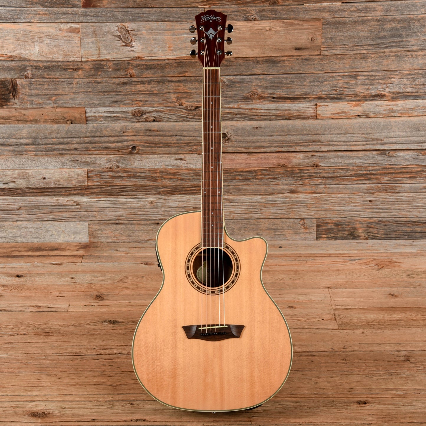 Washburn WG7SCE Natural 2016 Acoustic Guitars