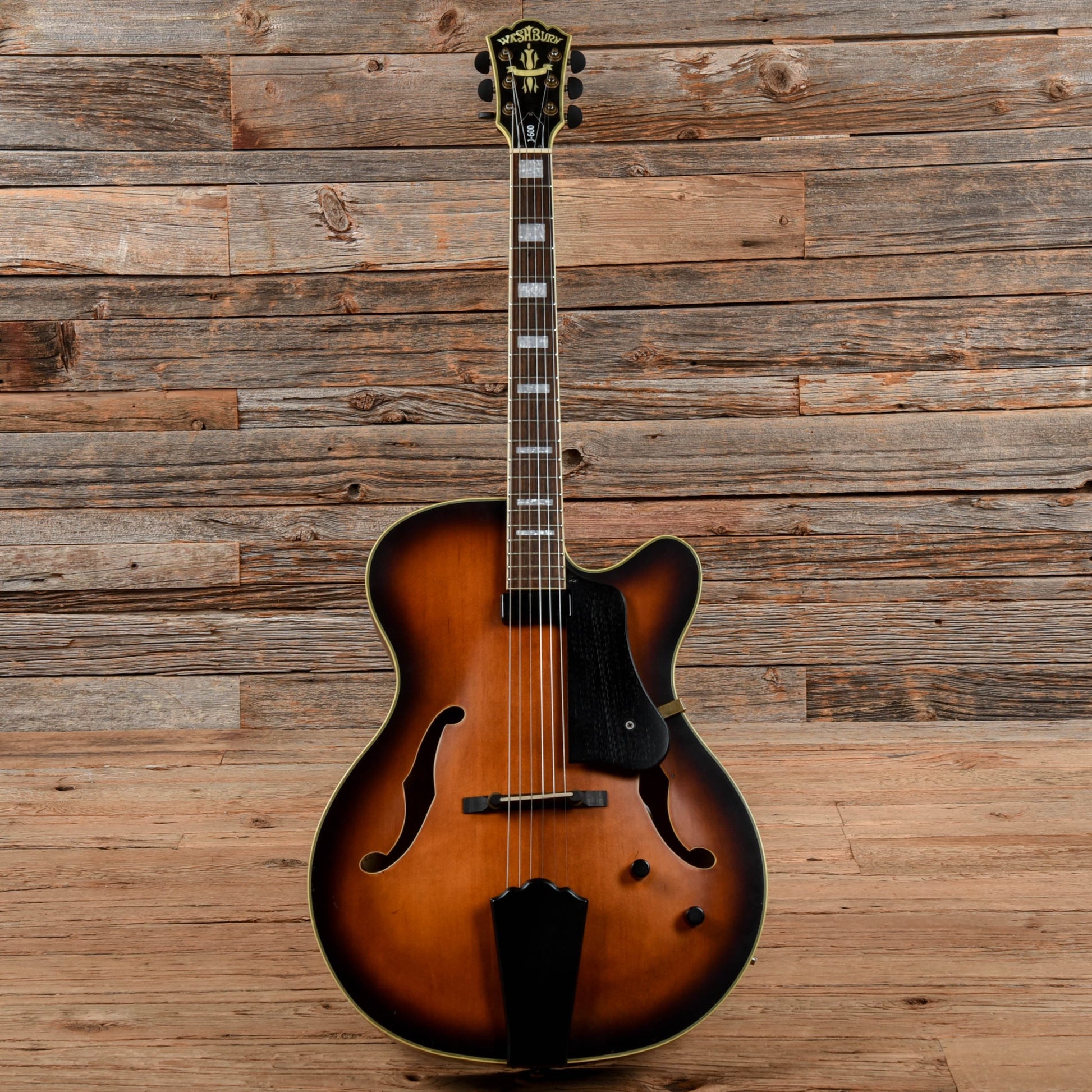 Washburn J-600 Sunburst Electric Guitars / Hollow Body