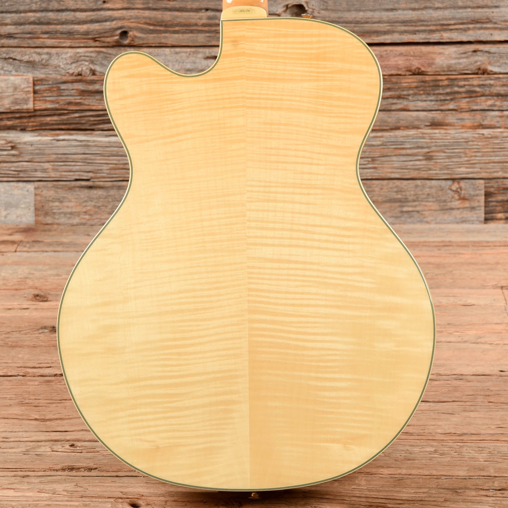 Washburn J6S Natural Electric Guitars / Hollow Body
