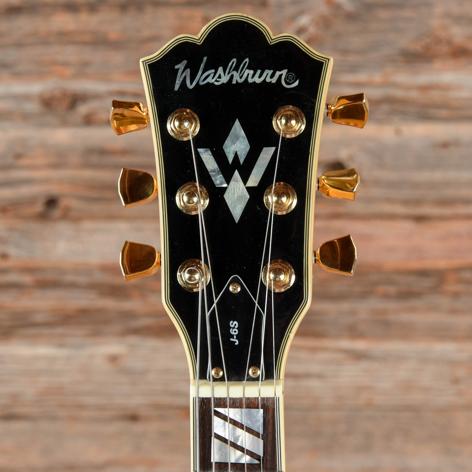 Washburn J6S Natural Electric Guitars / Hollow Body