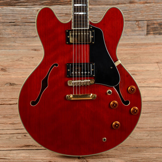 Washburn HB35 Cherry 1989 Electric Guitars / Semi-Hollow
