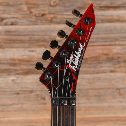 Washburn EC29 Spitfire Red Crackle 1988 Electric Guitars / Solid Body