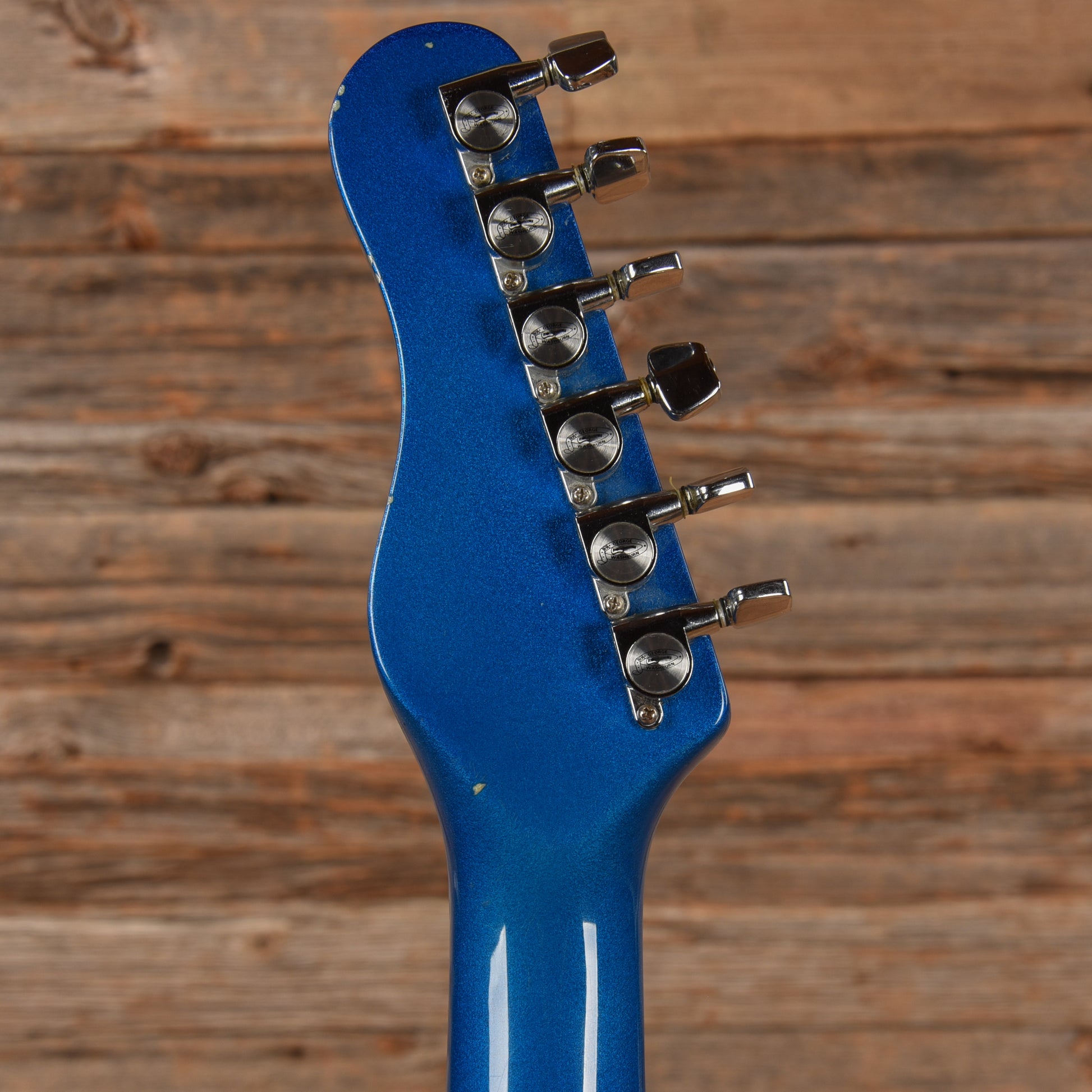 Washburn Force 3 Blue Sparkle 1980s Electric Guitars / Solid Body