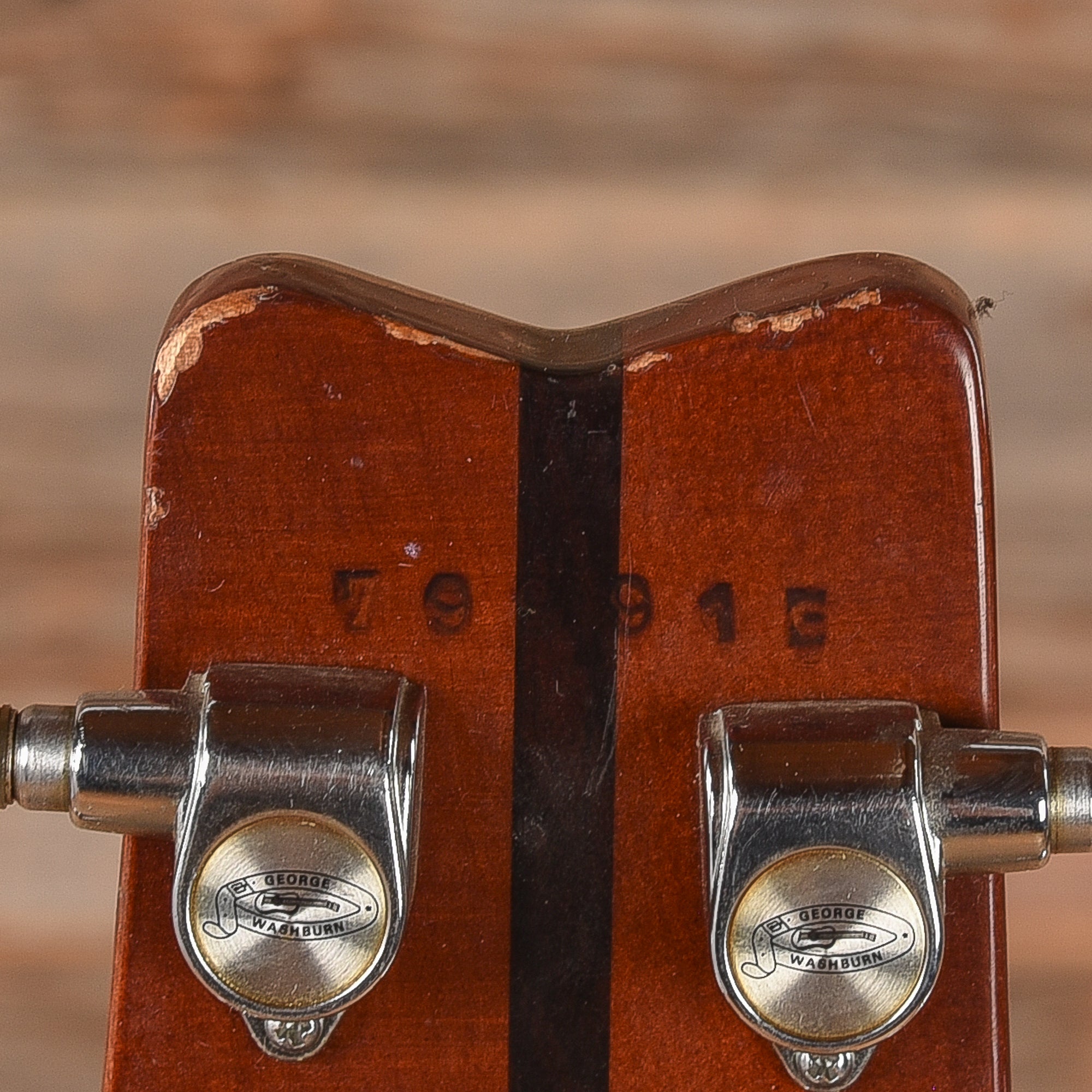 Washburn Hawk Natural 1979 Electric Guitars / Solid Body