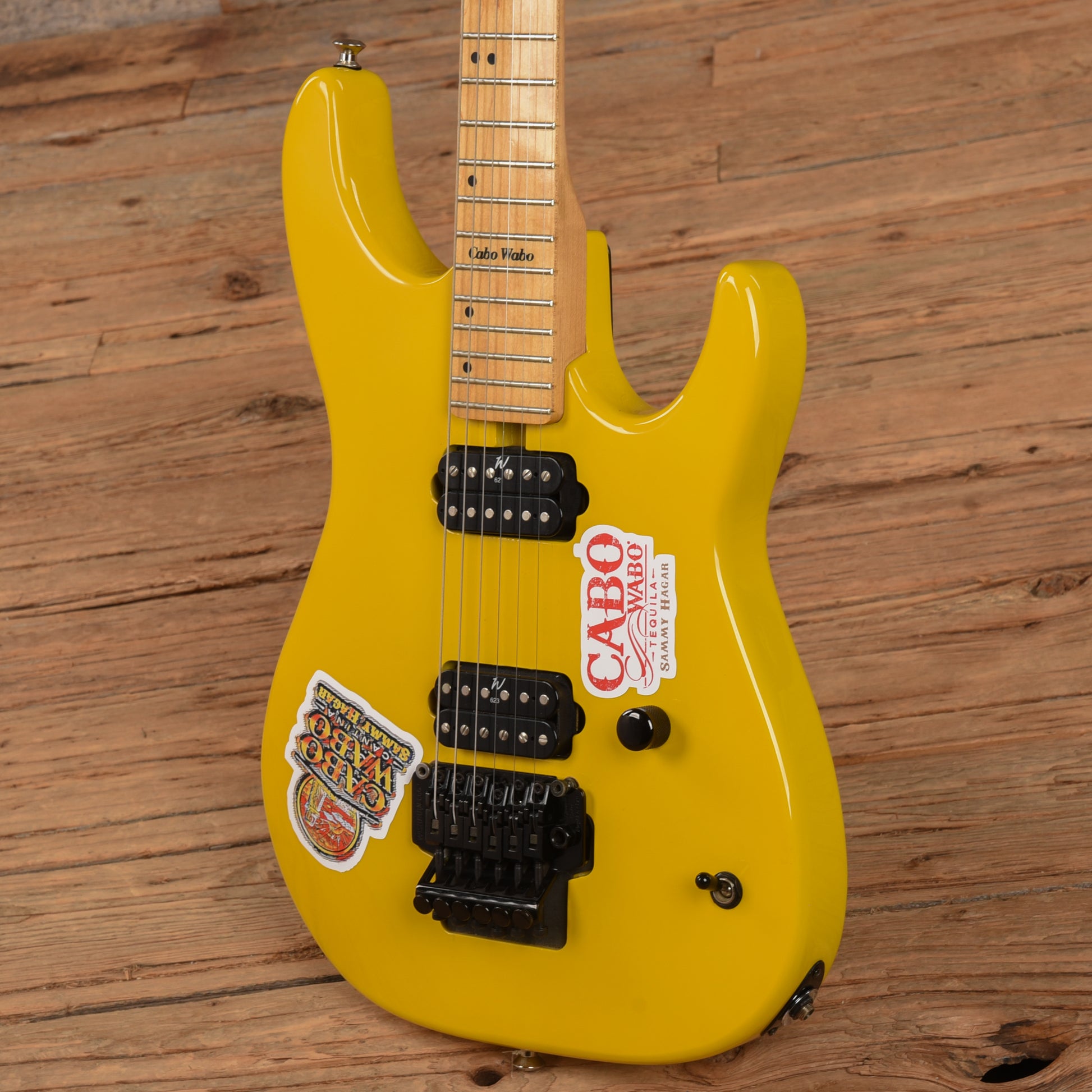 Washburn MG-810 Sammy Hagar Cabo Wabo Yellow Electric Guitars / Solid Body