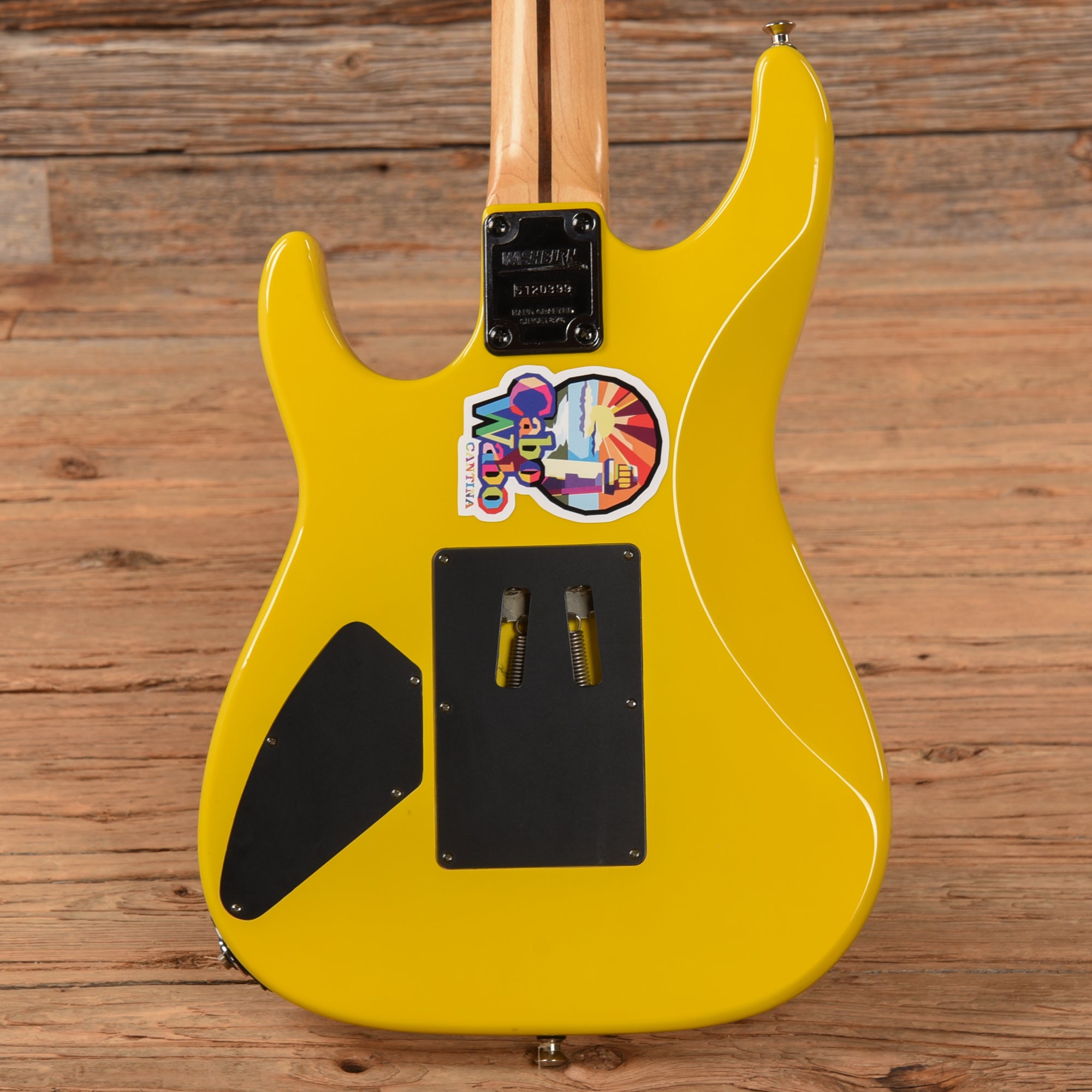 Washburn MG-810 Sammy Hagar Cabo Wabo Yellow Electric Guitars / Solid Body