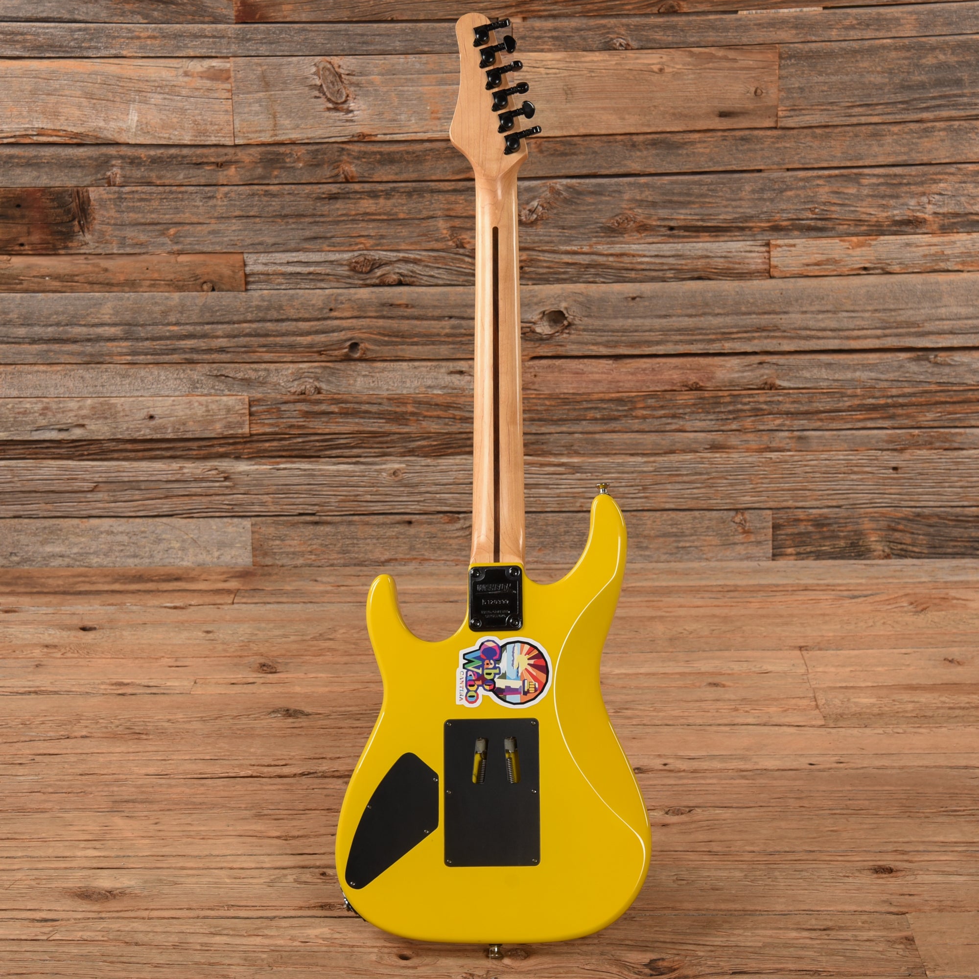 Washburn MG-810 Sammy Hagar Cabo Wabo Yellow Electric Guitars / Solid Body