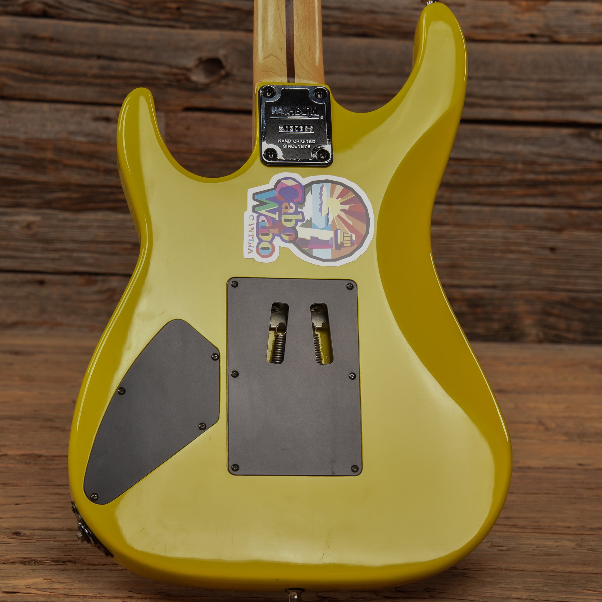 Washburn MG-810 Sammy Hagar Cabo Wabo Yellow Electric Guitars / Solid Body