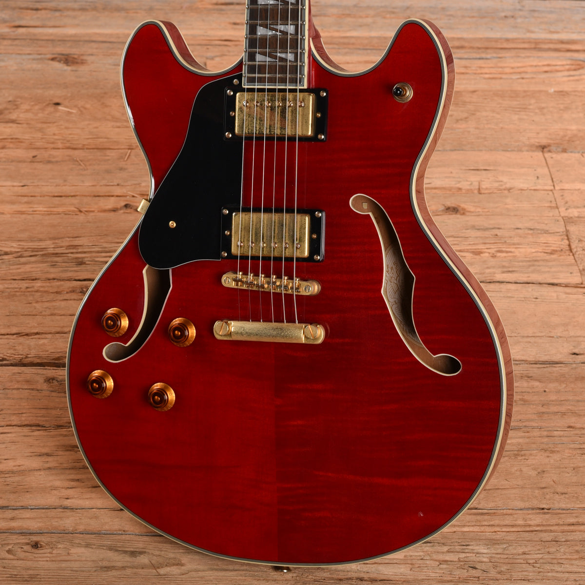 Washburn HB-35 Red 2016 LEFTY Electric Guitars