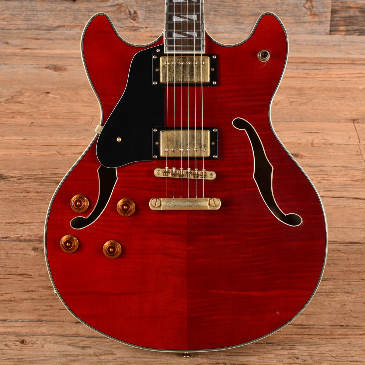 Washburn HB-35 Red 2016 LEFTY Electric Guitars