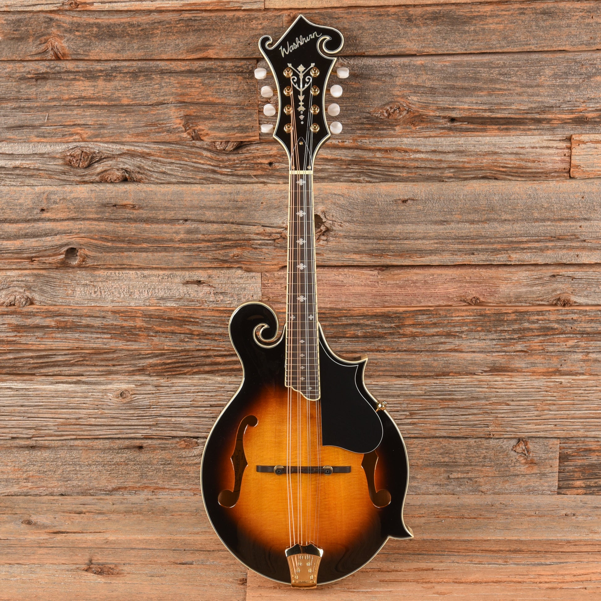 Washburn M3SWK Bluegrass F-Style Mandolin Sunburst 2014 Folk Instruments / Mandolins
