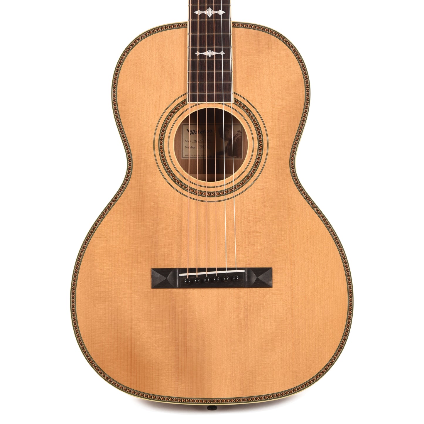 Waterloo WL-S Deluxe 12-Fret Spruce/Cherry Natural Acoustic Guitars / Parlor