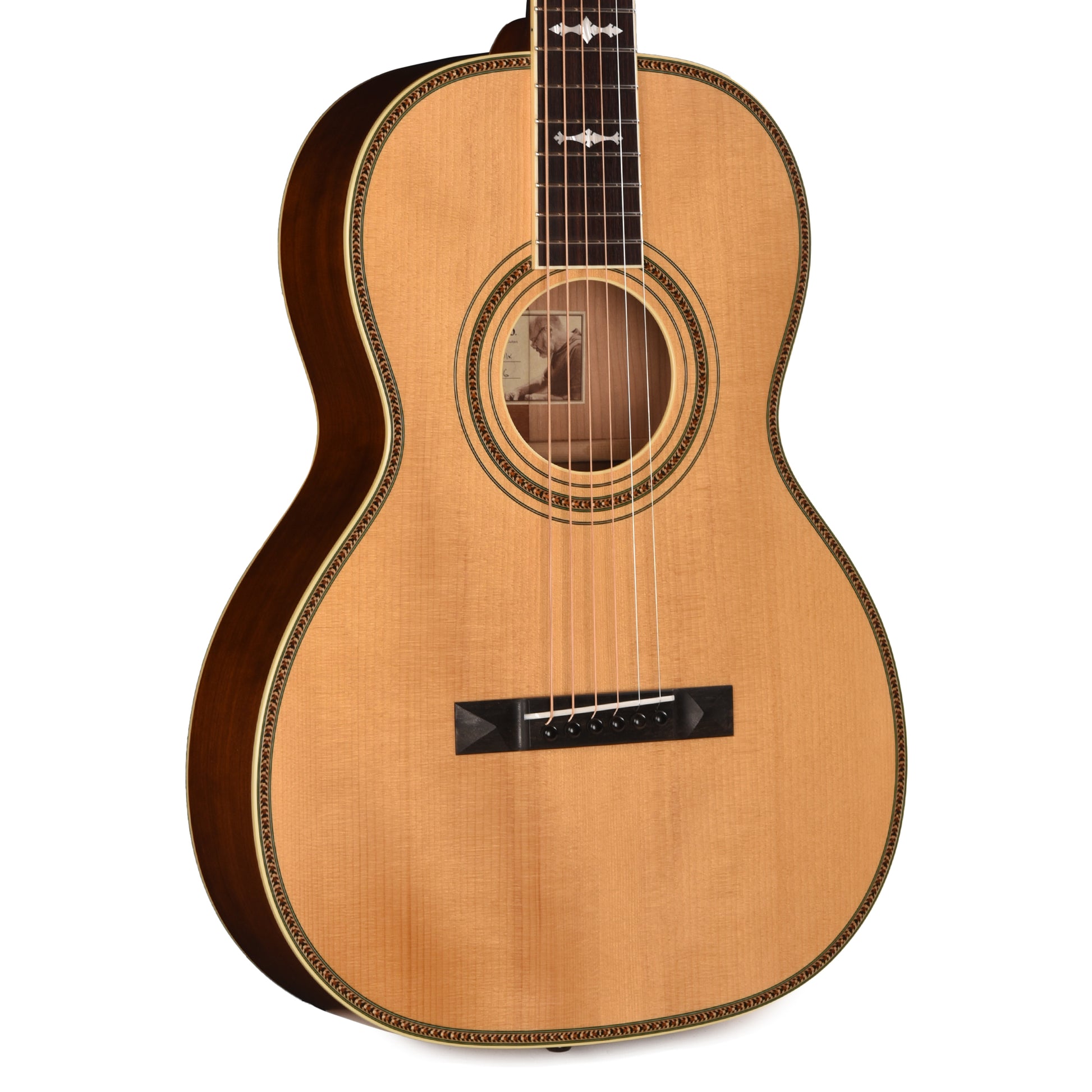 Waterloo WL-S Deluxe 12-Fret Spruce/Cherry Natural Acoustic Guitars / Parlor
