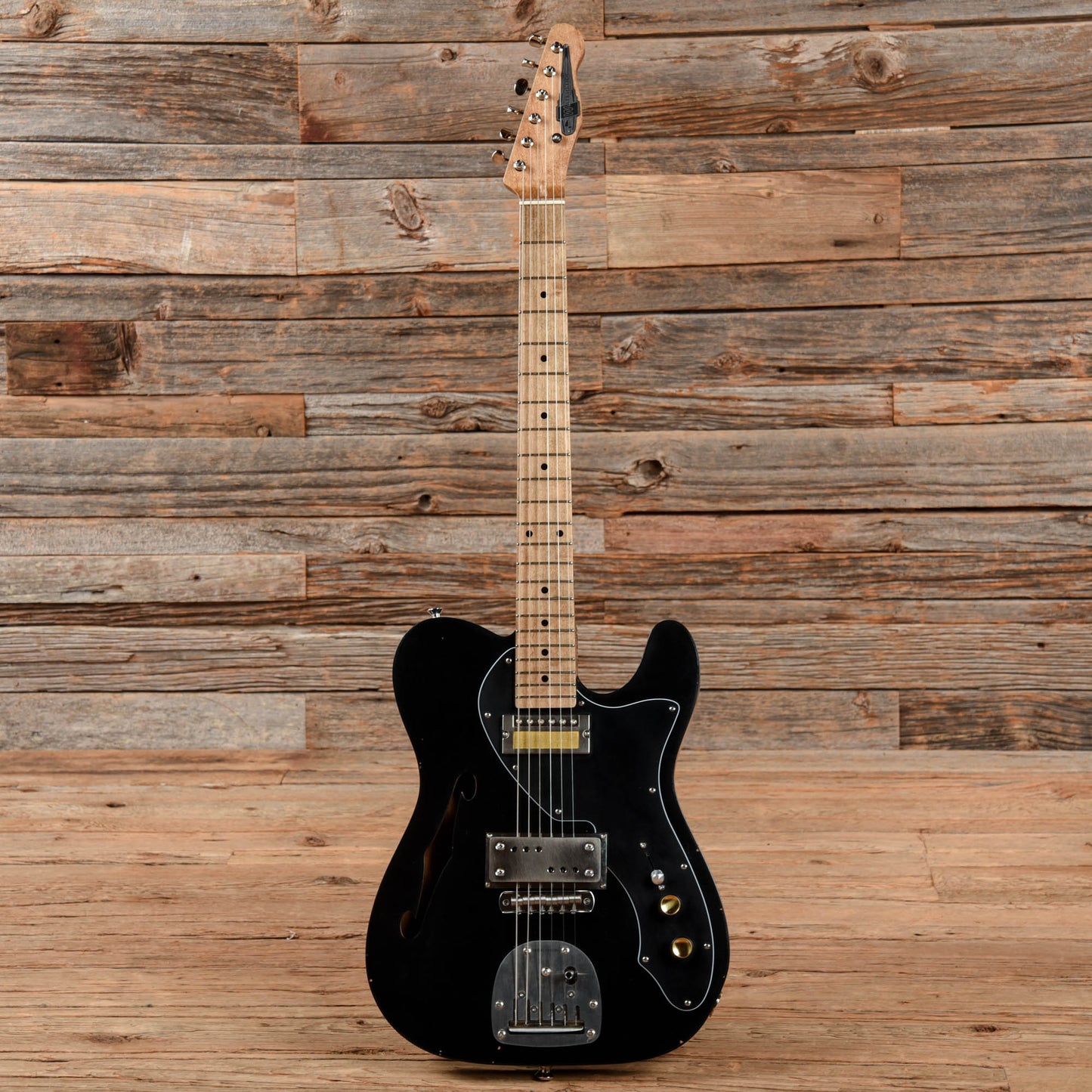 Waterslide Thinline Coodercaster Black 2020 Electric Guitars / Semi-Hollow