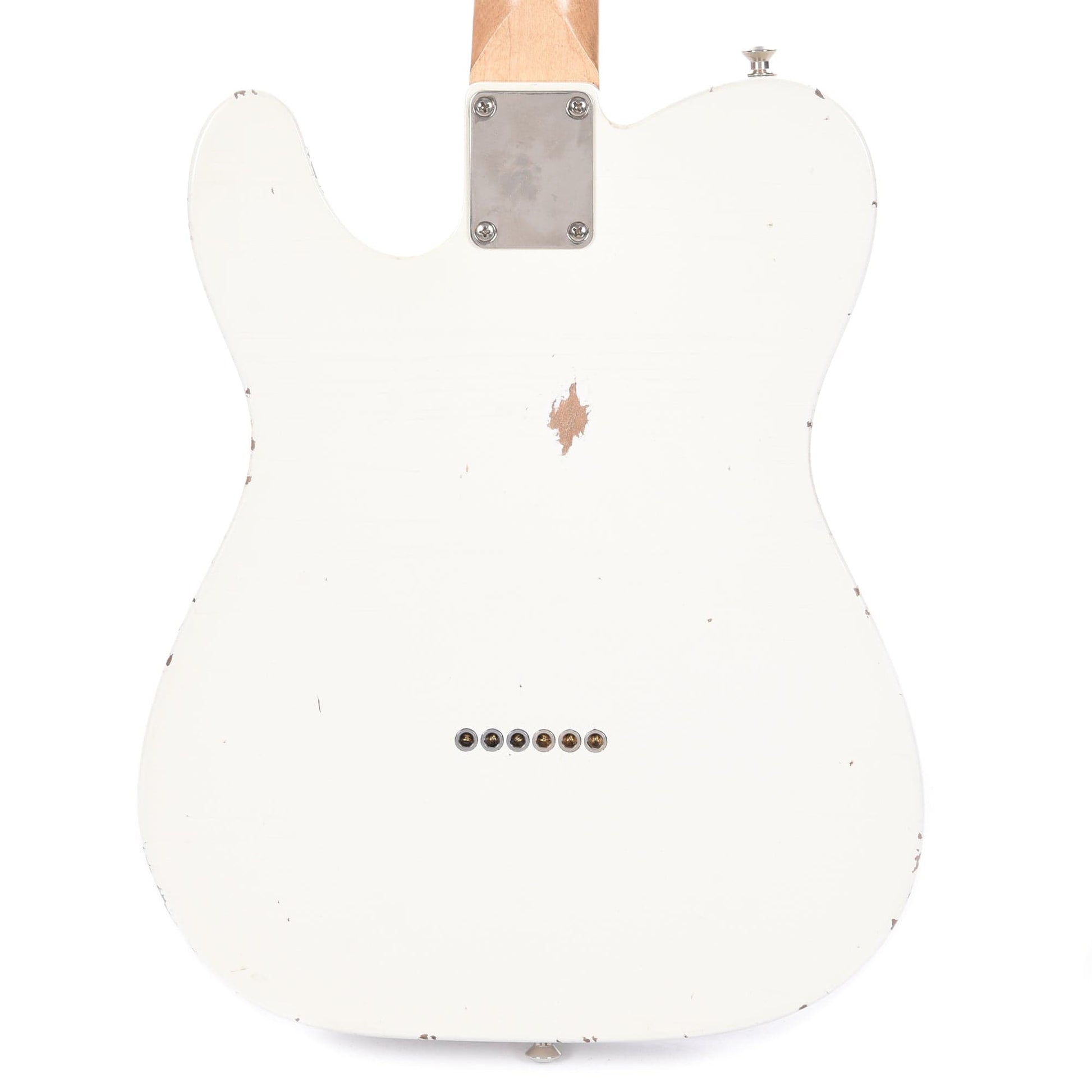 Waterslide Thinline T-Style Deluxe Coodercaster Aged White Nitro Electric Guitars / Semi-Hollow