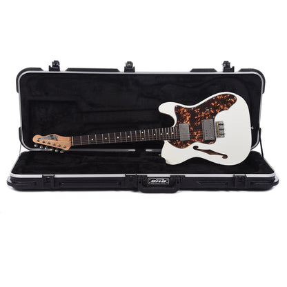 Waterslide Thinline T-Style Deluxe Coodercaster Aged White Nitro Electric Guitars / Semi-Hollow