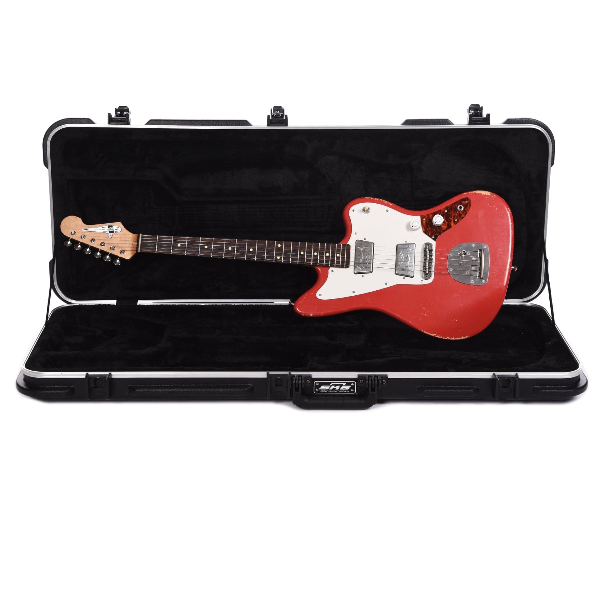 Waterslide Offset Aged Fiesta Red Nitro (Serial #6222023) Electric Guitars / Solid Body