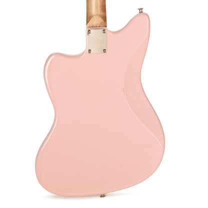 Waterslide Offset Aged Shell Pink Nitro w/ Mojo Dual Foil Pickups Electric Guitars / Solid Body
