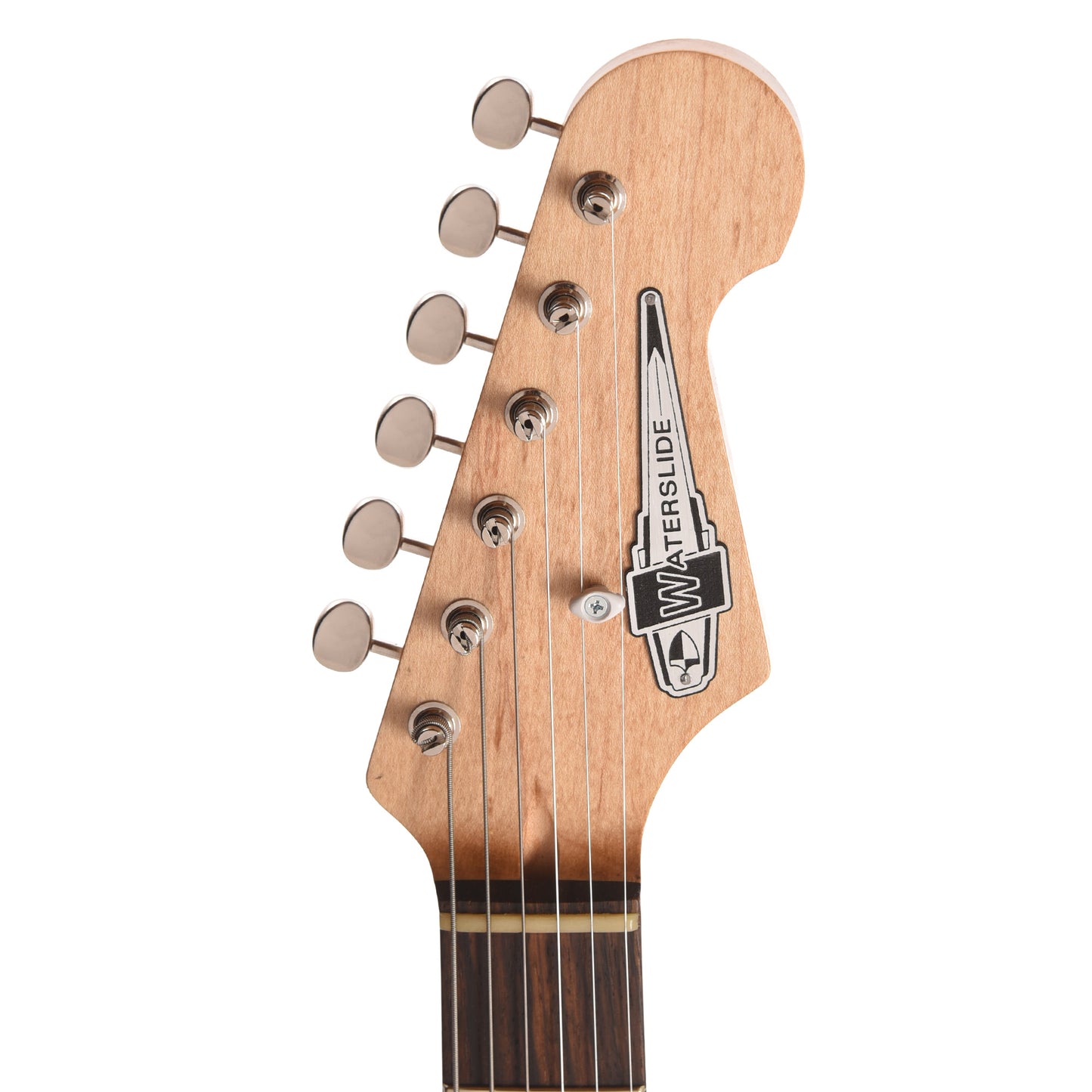Waterslide Offset Aged Shell Pink Nitro w/ Mojo Dual Foil Pickups Electric Guitars / Solid Body