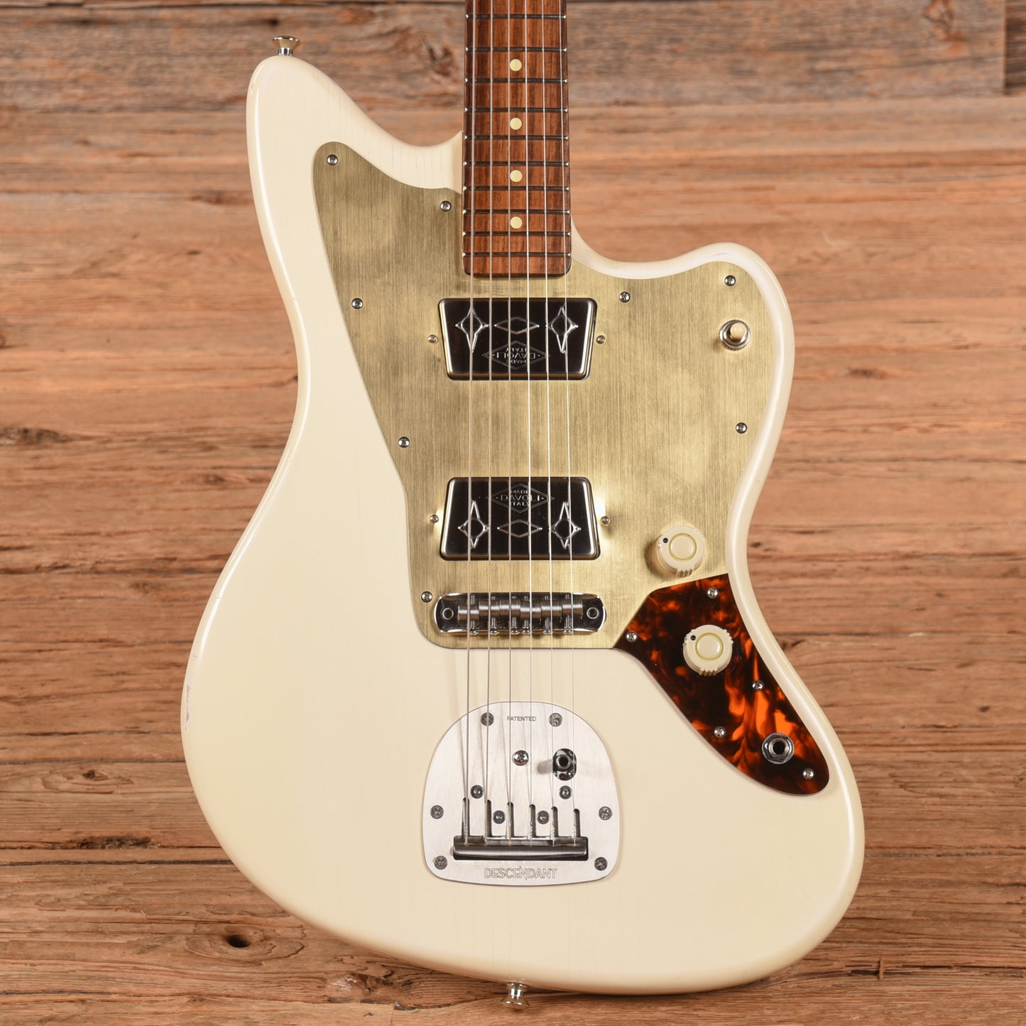 Waterslide Offset Aged White Electric Guitars / Solid Body