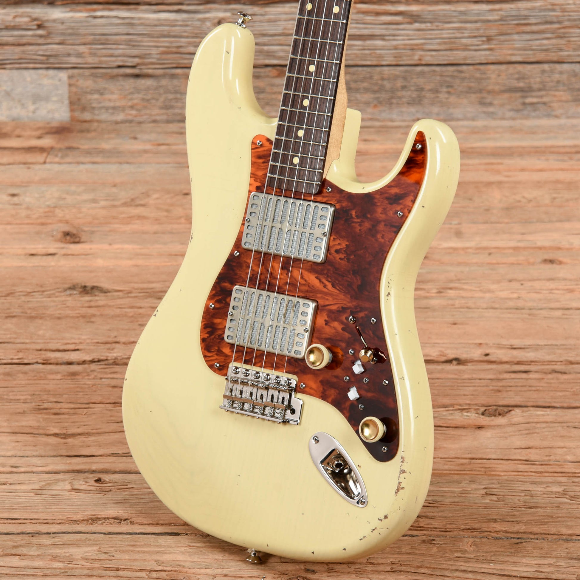 Waterslide S-Style Aged White Blonde 2022 Electric Guitars / Solid Body