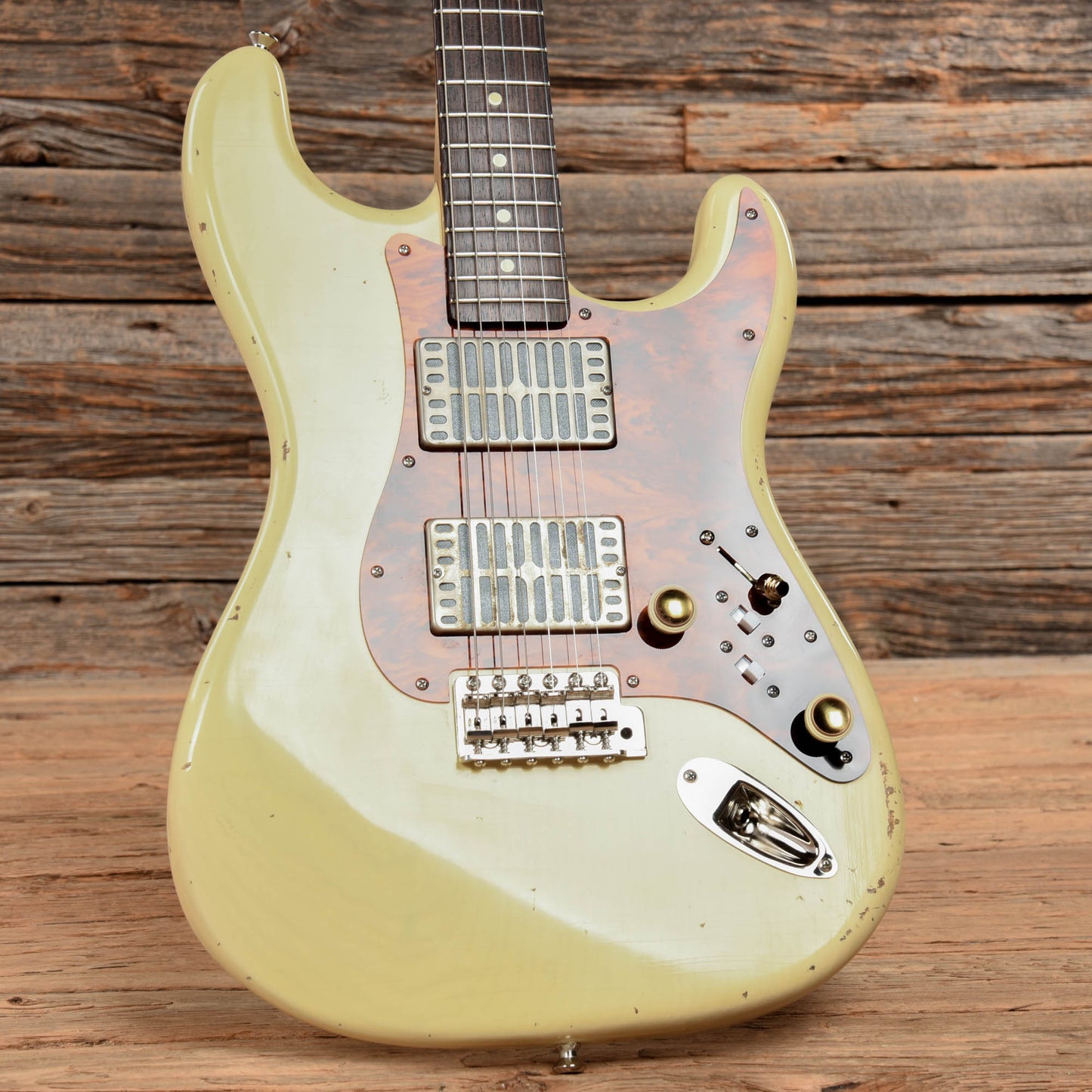 Waterslide S-Style Aged White Blonde 2022 Electric Guitars / Solid Body