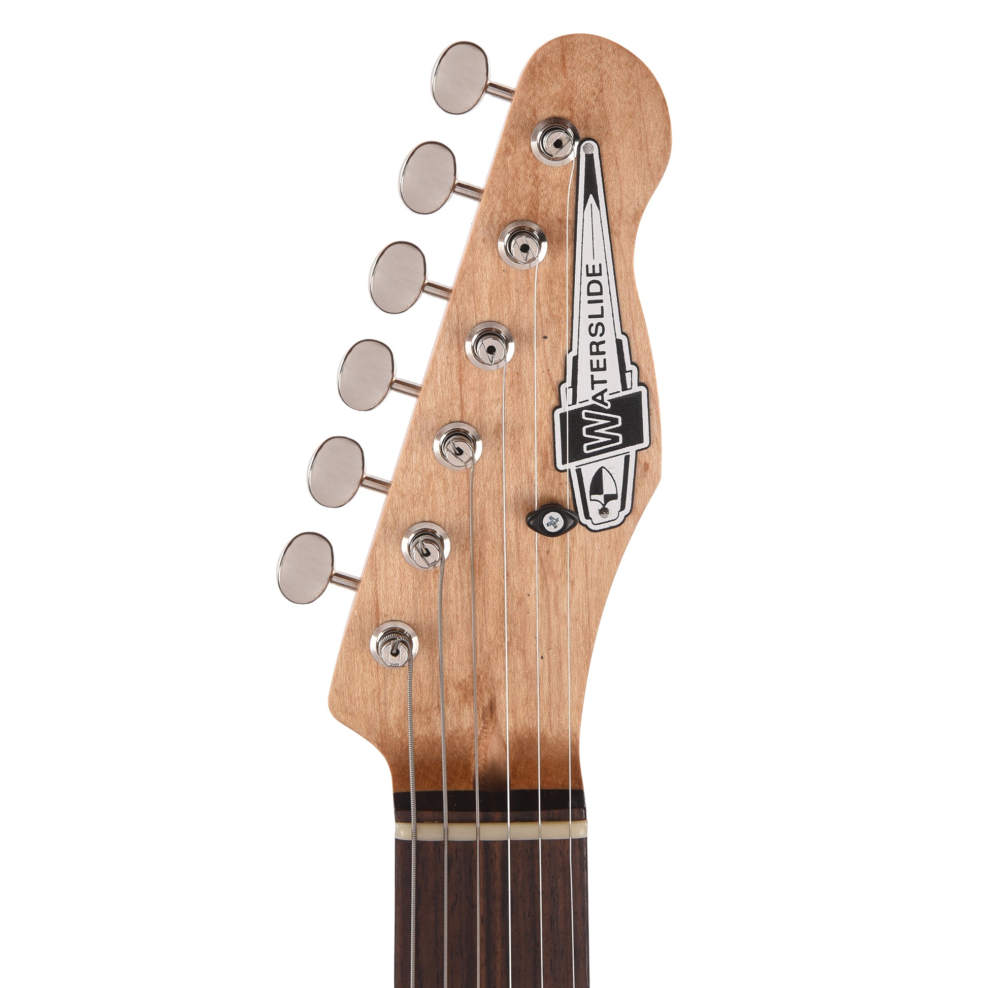 Waterslide S-Style Coodercaster Lake Placid Blue w/ Mojo Lap Steel & Gold Foil Pickups Electric Guitars / Solid Body