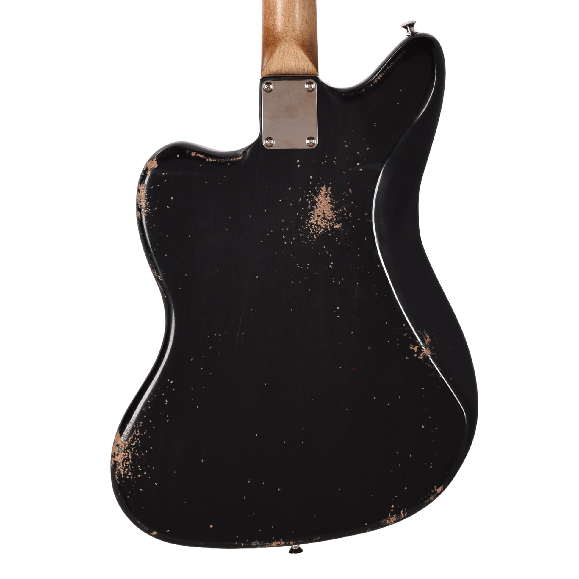 Waterslide Offset Aged Black Nitro w/ Lollar Regal 3x3 Pickups Electric Guitars
