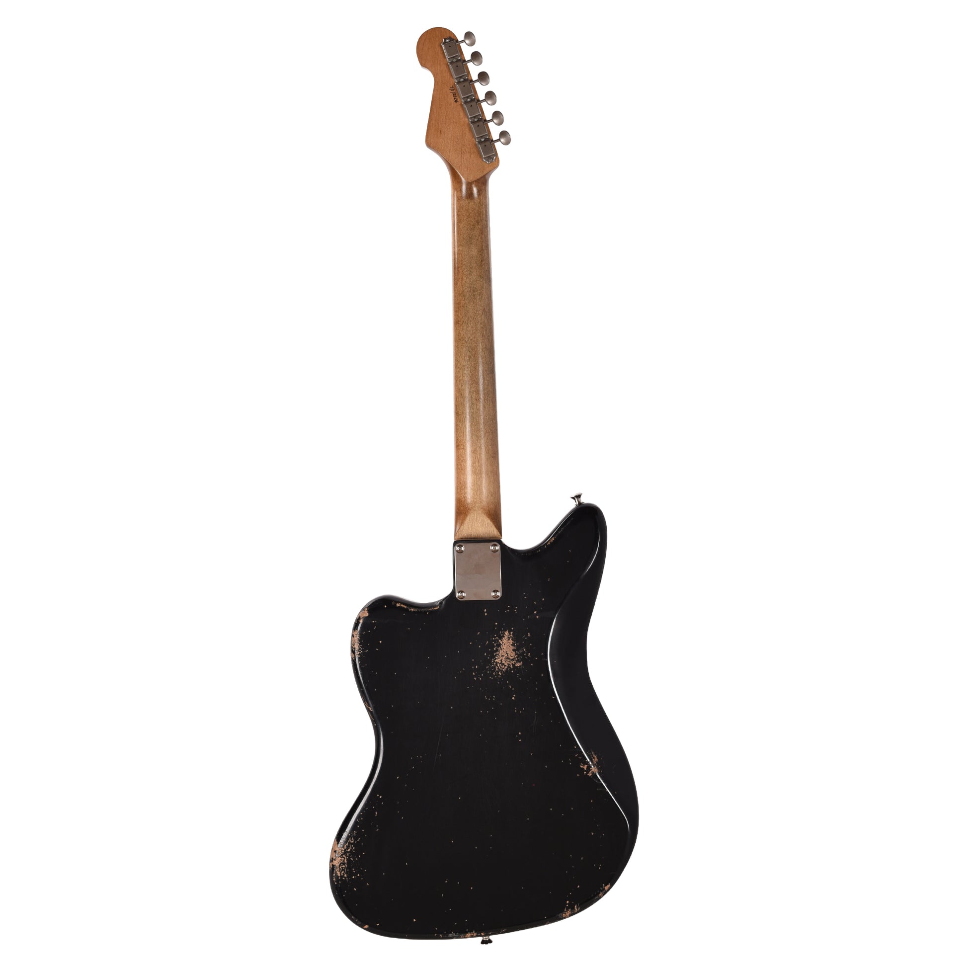 Waterslide Offset Aged Black Nitro w/ Lollar Regal 3x3 Pickups Electric Guitars