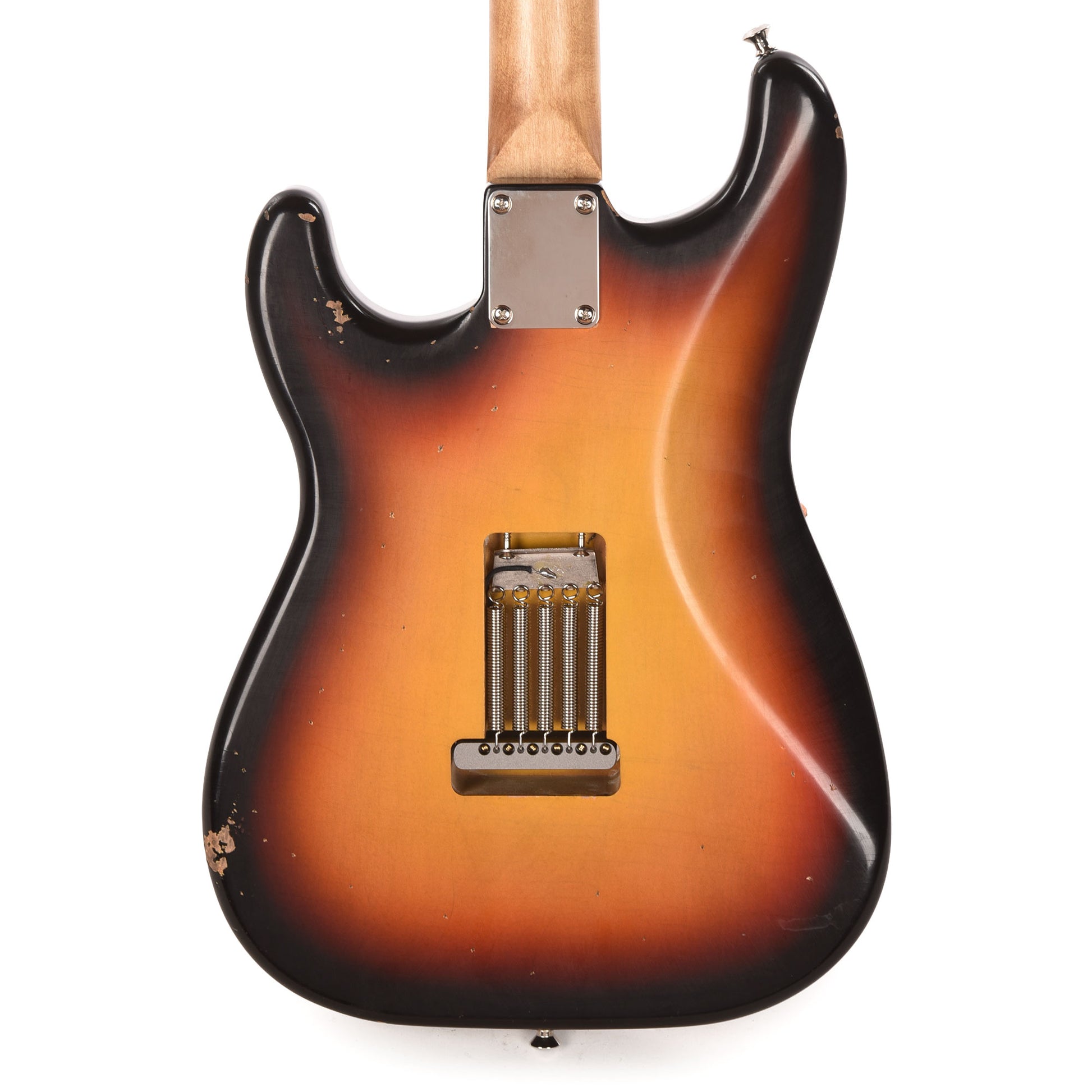 Waterslide S-Style Coodercaster Aged Sunburst Nitro w/ Mojo Lap Steel & Gold Foil Pickups Electric Guitars