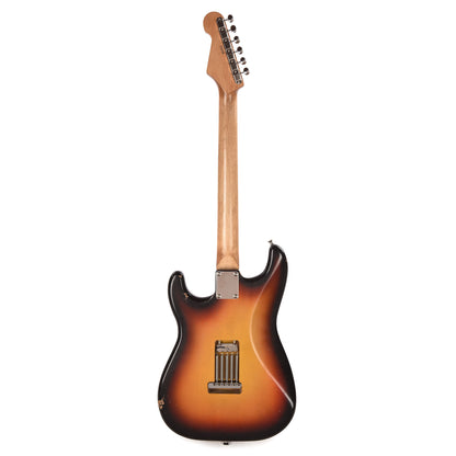 Waterslide S-Style Coodercaster Aged Sunburst Nitro w/ Mojo Lap Steel & Gold Foil Pickups Electric Guitars