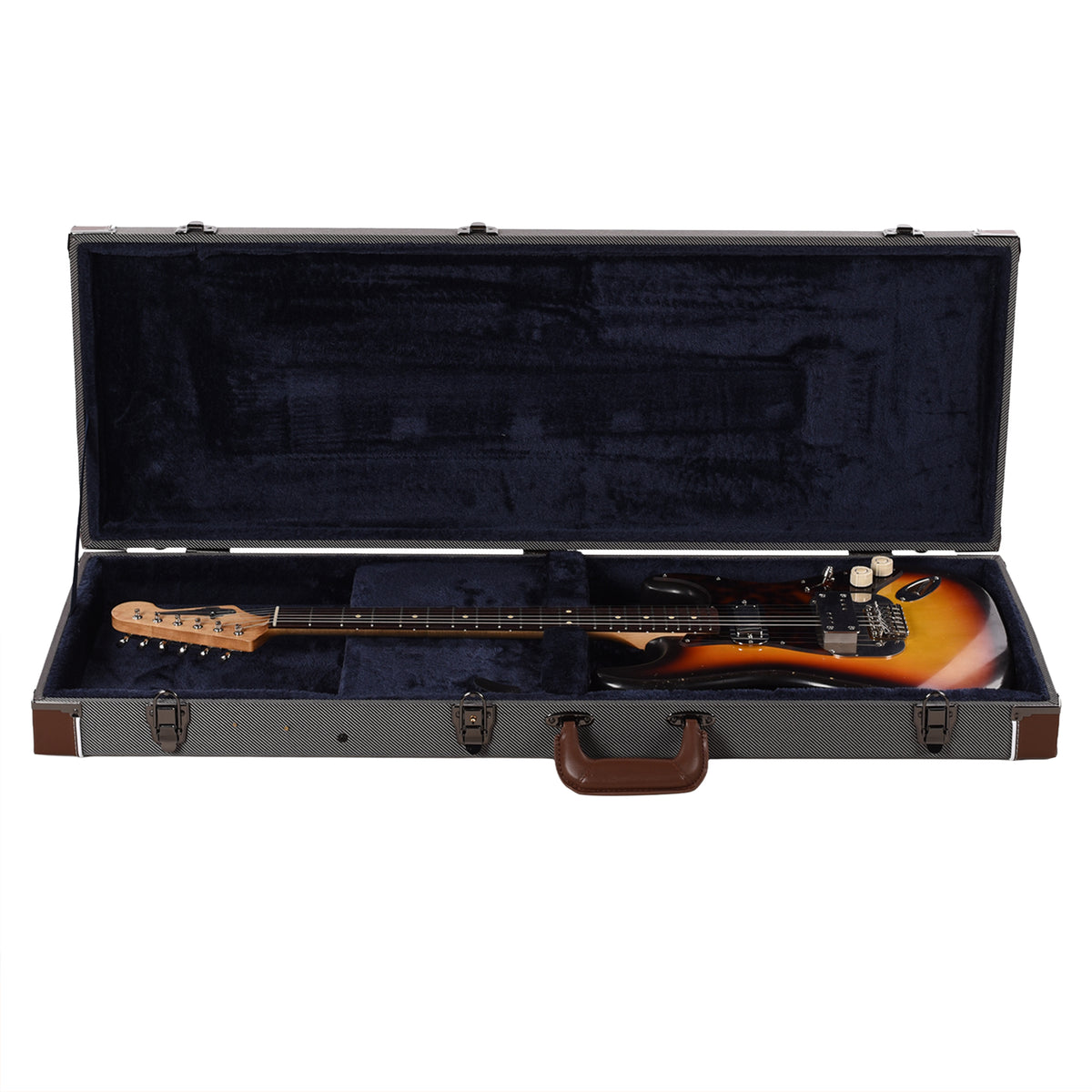 Waterslide S-Style Coodercaster Aged Sunburst Nitro w/ Mojo Lap Steel & Lollar Mini Broiler Pickups Electric Guitars