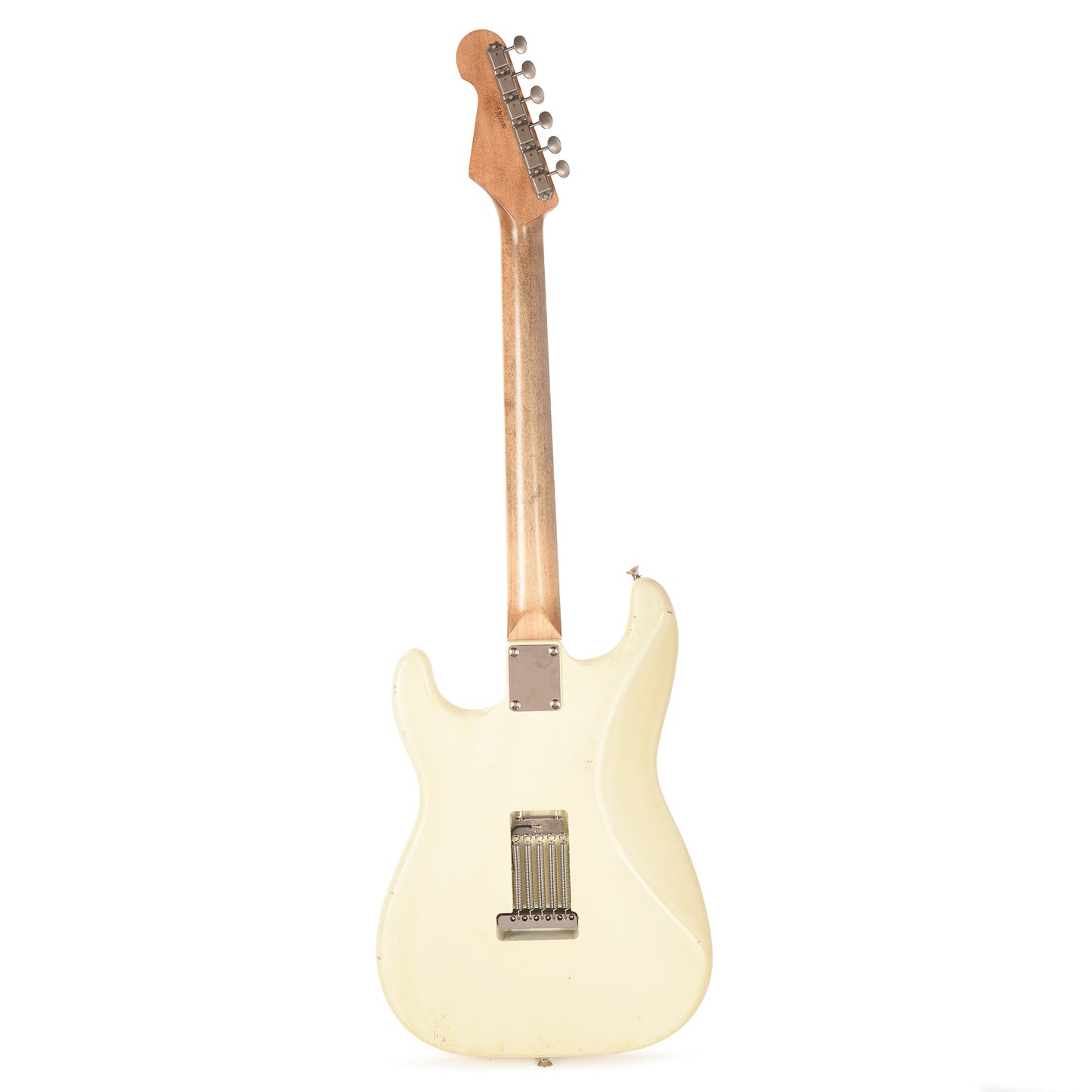 Waterslide S-Style Coodercaster Aged White Nitro w/ Mojo Lap Steel & Gold Foil Pickups Electric Guitars