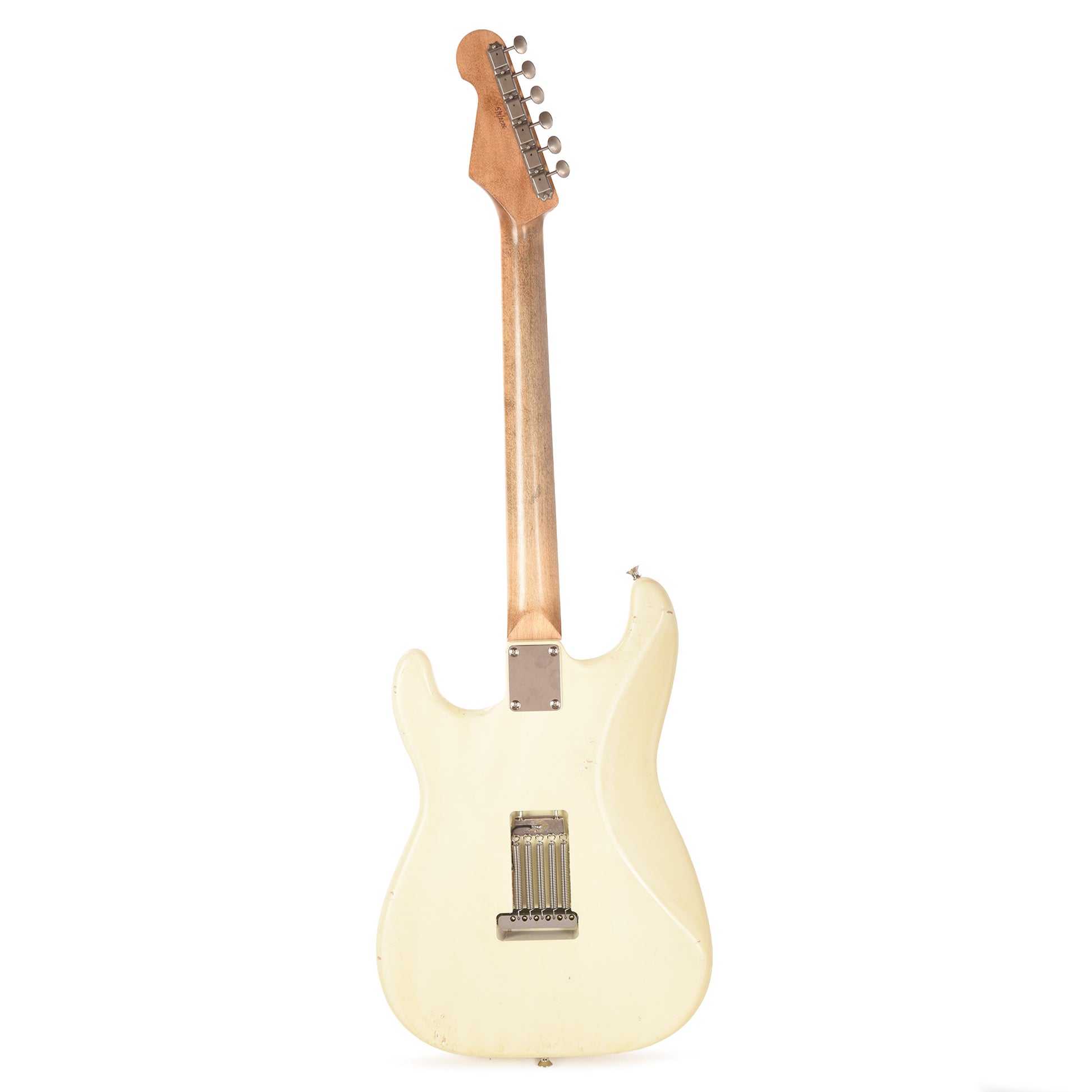 Waterslide S-Style Coodercaster Aged White Nitro w/ Mojo Lap Steel & Gold Foil Pickups Electric Guitars