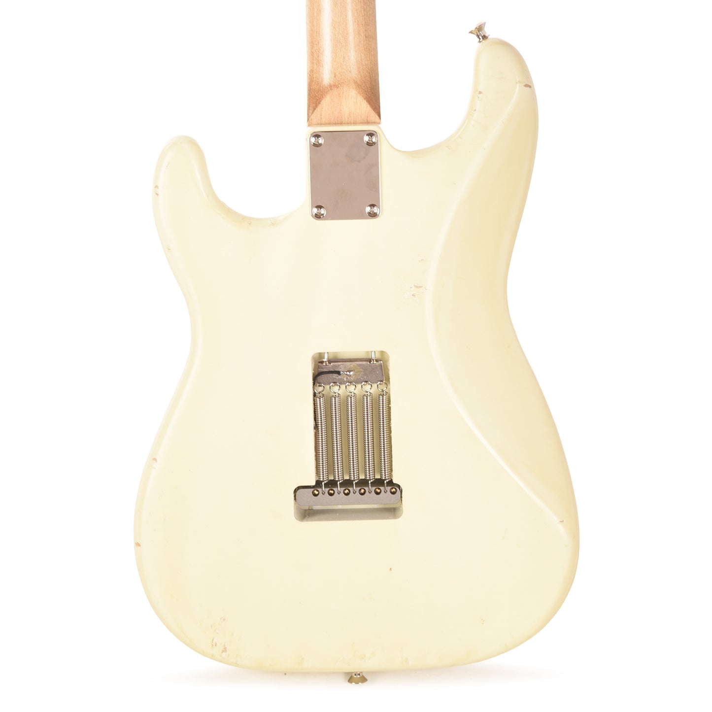 Waterslide S-Style Coodercaster Aged White Nitro w/ Mojo Lap Steel & Gold Foil Pickups Electric Guitars