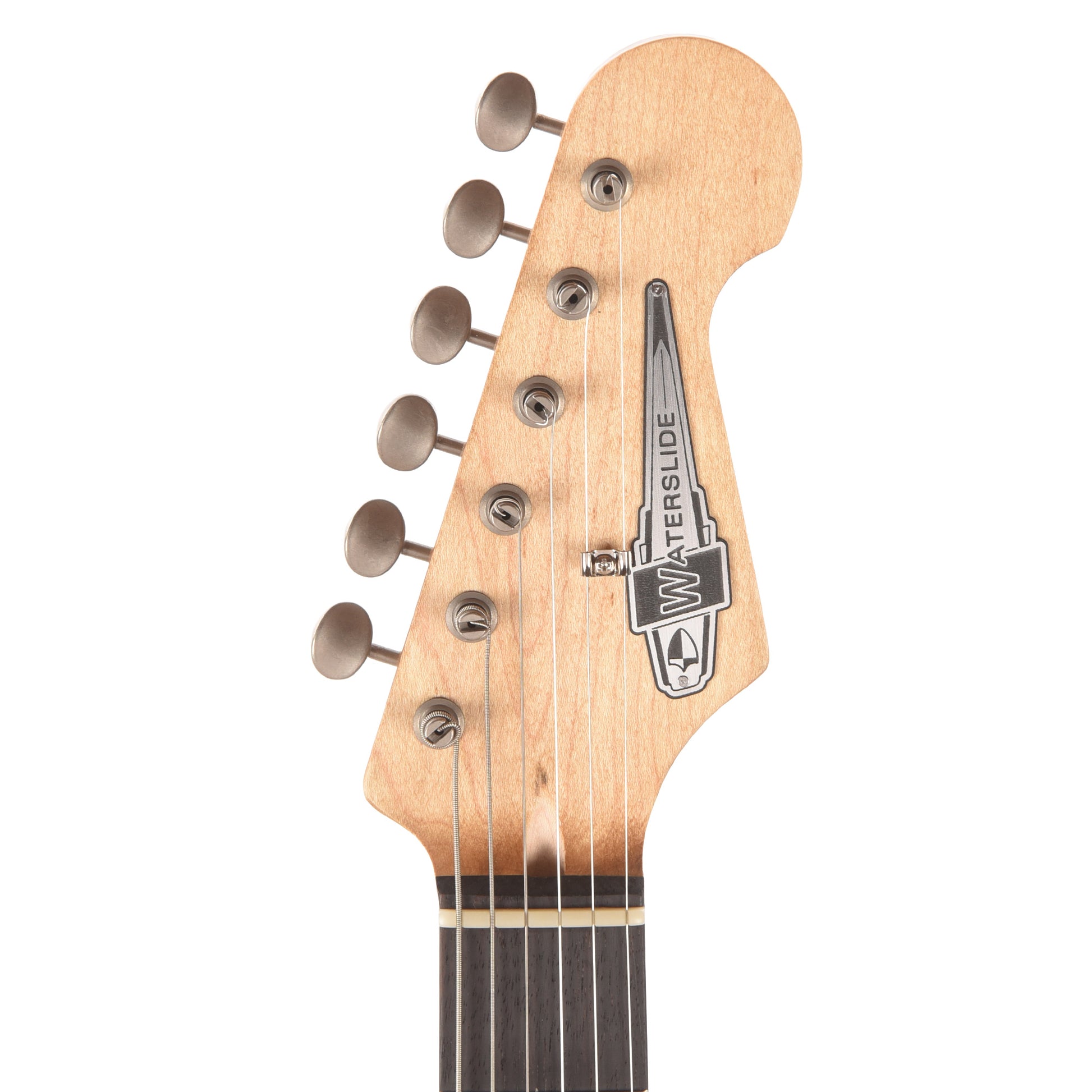 Waterslide S-Style Coodercaster Aged White Nitro w/ Mojo Lap Steel & Gold Foil Pickups Electric Guitars