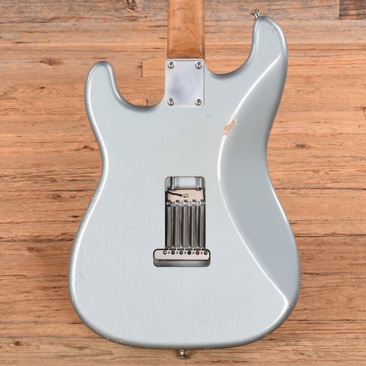 Waterslide S Style Silver Electric Guitars