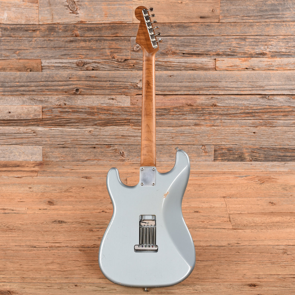 Waterslide S Style Silver Electric Guitars