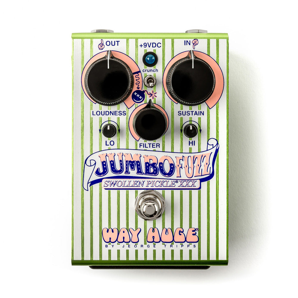 Way Huge WHE407 Jumbo Fuzz Swollen Pickle XXX Pedal Effect Pedals